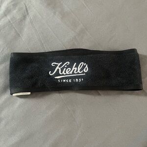 Kiehl's Black Terry Cloth Headband